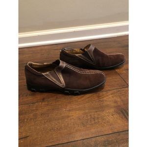 COLE HAAN Brown Suede Waterproof Shoes - Size 6